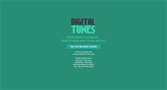 Desktop Screenshot of digital-tunes.net